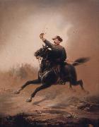 Thomas Buchanan Read Sheridan's Ride oil painting